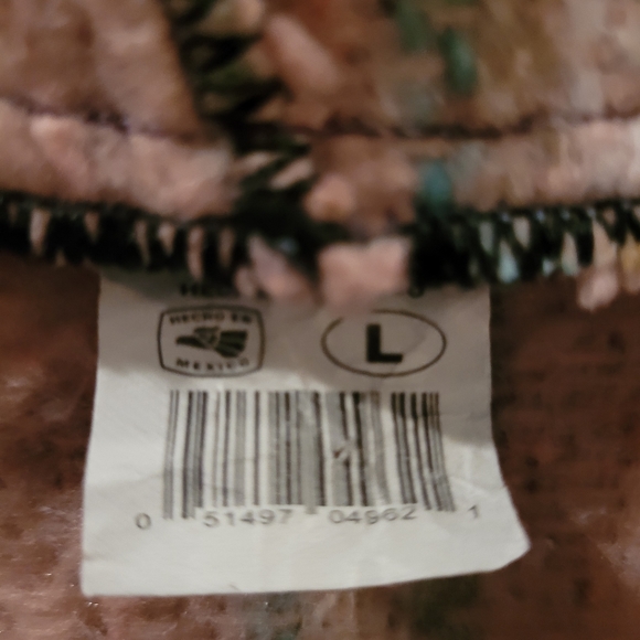 Mexican Blanket Hoodie with Pocket - Picture 4 of 4